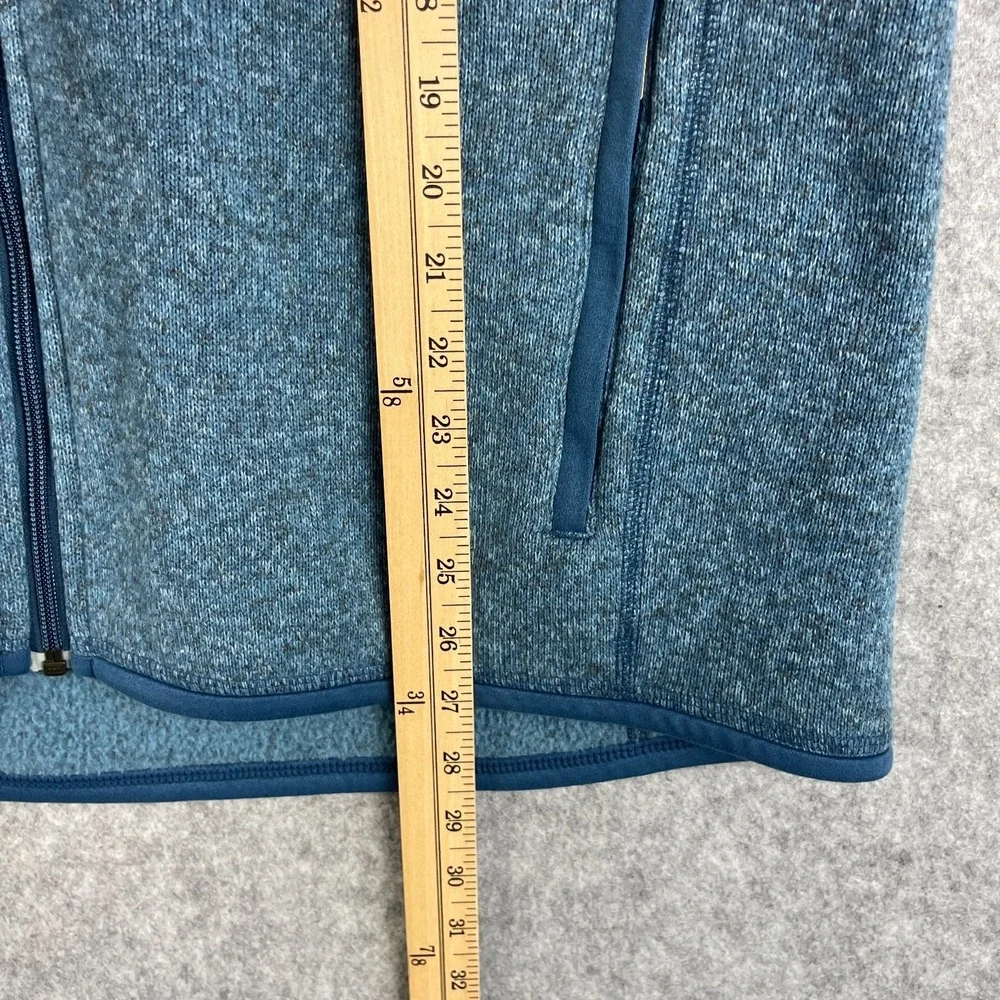 Patagonia Better Sweater Vest Mens XXL Blue Full Zip Outdoor Hiking Camping